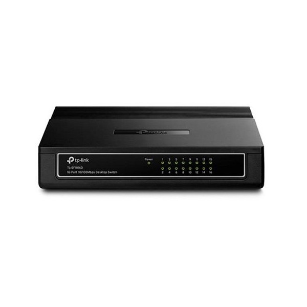 TP LINK Switch 16x RJ45 10/100Mbps plasticno kuciste (TL-SF1016D)