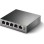 TP LINK Switch Gigabit 5x RJ45 10/100/1000Mbps (4x PoE port) 56W PoE napajanje metalno kuciste  (TL-SG1005P)