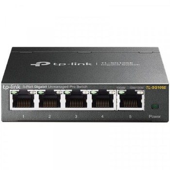 TP LINK Switch Gigabit Easy Smart 5x RJ45 10/100/1000Mbps metalno kuciste (SG105E)