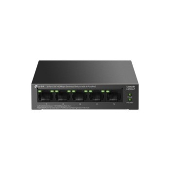 TP LINK Switch LS105LP 5port 10/100/1000Mbps/4-PoE metalno kućište