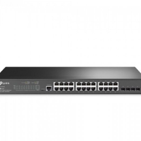 TP LINK Switch TL-SG3428 Gigabit 24xRJ45 1Gbps Smart L2+ 4x SFP Rackmount metalno kuciste