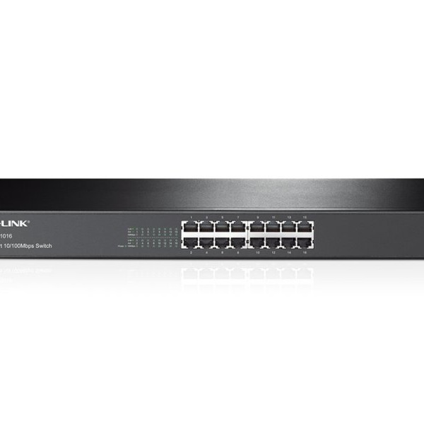 TP LINK TL-SF1016 16-Port 10/100Mbps Rackmount Network Switch