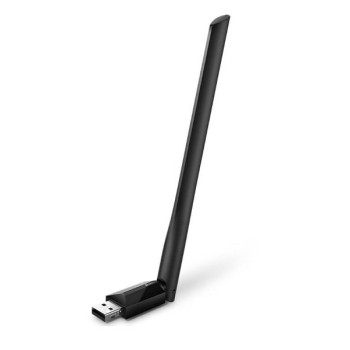 TP LINK Wi-Fi USB Adapter 150Mbps/433Mbps(2.4GHz/5GHz) AC600 High Gain Dual-Band 802.11ac, WPA2/WPA (ARCHER T2U PLUS)