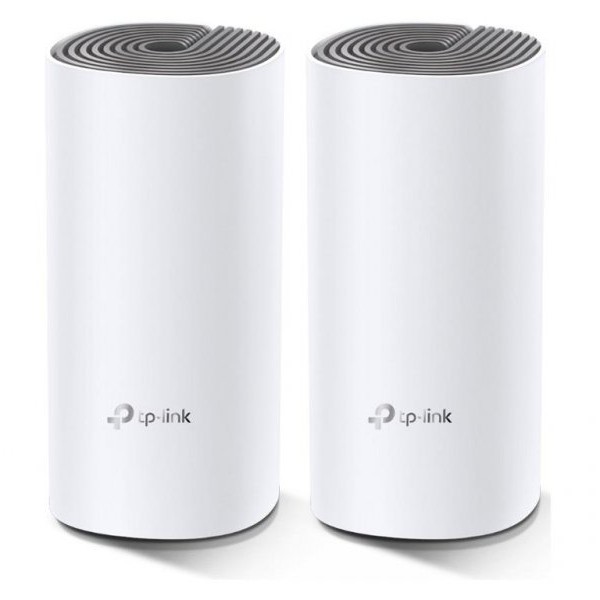 TP LINK Wi-Fi Whole-Home Mesh AC1200 Dual-Band 300/867Mbps DECO E4 (2-PACK)