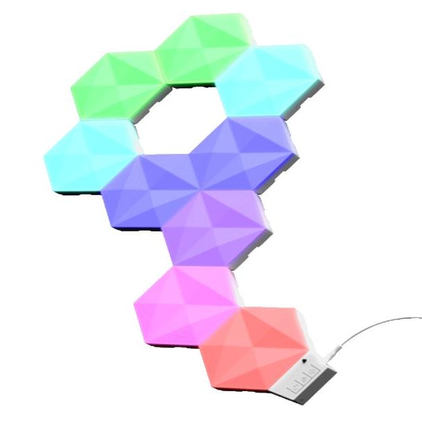 TRUST GXT 902 VYBZ RGB Hexagon svetlosni paneli, 9 komada (25421)