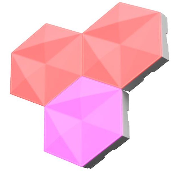 TRUST GXT 903 VYBZ RGB Hexagon svetlosni paneli, 3 dodatna komada (25422)