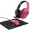 TRUST Miš + slušalice + podloga Trust GXT 790P Tridox 3-in-1 Pink
