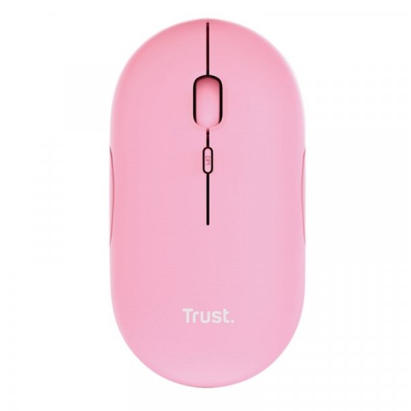 TRUST Puck Ultra-Thin Pink Bežični miš