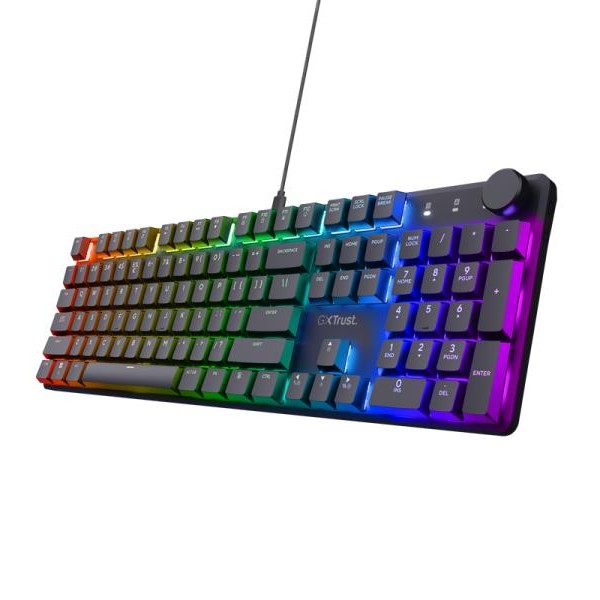 TRUST Tastatura GXT866 TORIX žična Gaming Mehanička US crna