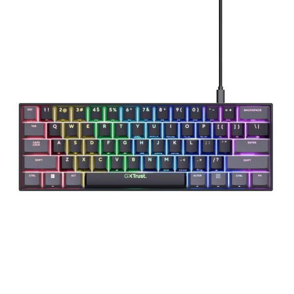 TRUST Tastatura GXT867 ACIRA 60% Mini
