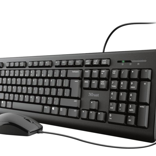TRUST Tastatura+ miš Primo US, crni   23970