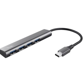 TRUST USB HUB-3.2/4xUSB HALYX siva