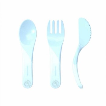 TWISTSHAKE PRIBOR ZA HRANJENJE 6 M PASTEL BLUE