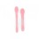 TWISTSHAKE SET KAŠIKA ZA HRANJENJE 2 KOM 4M+ PASTEL PINK