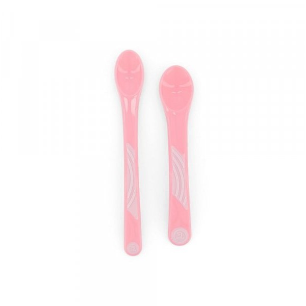 TWISTSHAKE SET KAŠIKA ZA HRANJENJE 2 KOM 4M+ PASTEL PINK