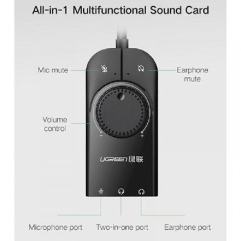 UGREEN Eksterni stereo adapter CM129