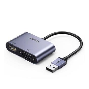UGREEN Usb 3.0 M na HDMI+VGA Konvertor CM449-20518