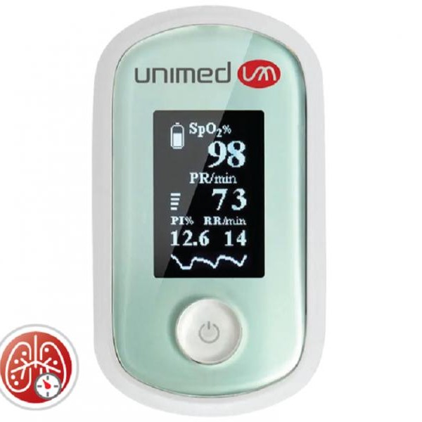 UNIMED Pulsni oksimetar - sa merenjem respiratorne brzine UC-60E
