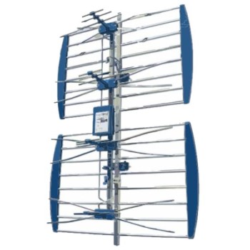 VEGA Antena ANT-408AL Spoljna mreasta sa pojacalom, 17-35db, Alu, UHF/VHF/DVB-T2 FO