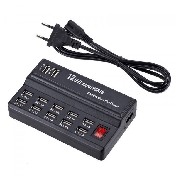 VELTEH USB punjač 12 USB porta KT-USBP-120