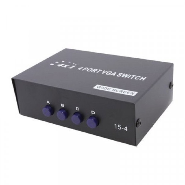 VELTEH VGA Spliter/Switch 4 in to 1 out VS-4 105-55