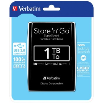 VERBATIM Eksterni hard disk 1TB 53023 Black