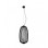 VESTA 304 VISILICA LED 15W 4000K black (fi 330)