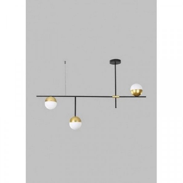 VESTA 511 LUSTER 3*G9 MESING/CRNA