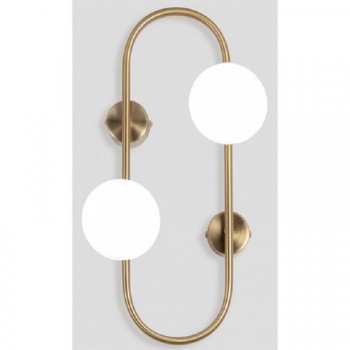 VESTA 385 ZIDNA LAMPA 2XG9 MESING