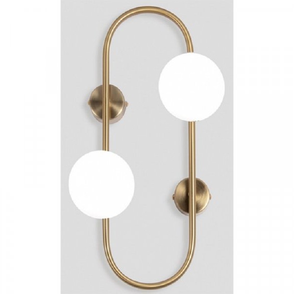VESTA 385 ZIDNA LAMPA 2XG9 MESING