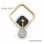 VESTA 466 ZIDNA LAMPA 15W 3000K CRNA/BRUSENO ZLATO