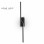 VESTA 470 ZIDNA LAMPA 15W 3000K CRNA