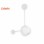 VESTA 472 ZIDNA LAMPA 8W 3000K BELA