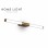 VESTA 496 ZIDNA LAMPA LED 7W 3000K ZUTA BRONZA