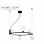 VESTA 537 Visilica 6*G9 Crna
