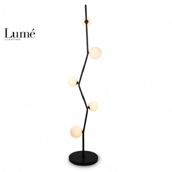 VESTA 561 Podna lampa 5*G9 Crna