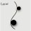 VESTA 567 Zidna lampa 14W 3000K CRNA