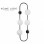 VESTA 579 Zidna lampa 4*G9 Crna