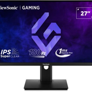VIEWSONIC Monitor 27 XG27G1 1920x1080/ Full HD/IPS/180Hz/1ms/2xHDMI/DP/HDR10/Pivot