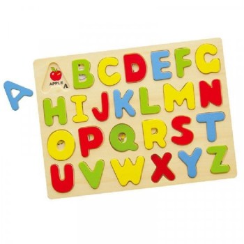 VIGA Drvena slagalica ABC