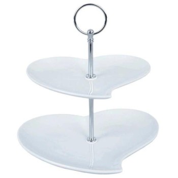 Vilde 122936 Porcelanski stalak za serviranje na dva nivoa