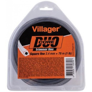 VILLAGER Silk za trimer 3.0mm X 1007m (20LB) - Duo core - Četvrtasta nit