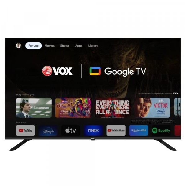 VOX 50GOU080B 4K Ultra HD