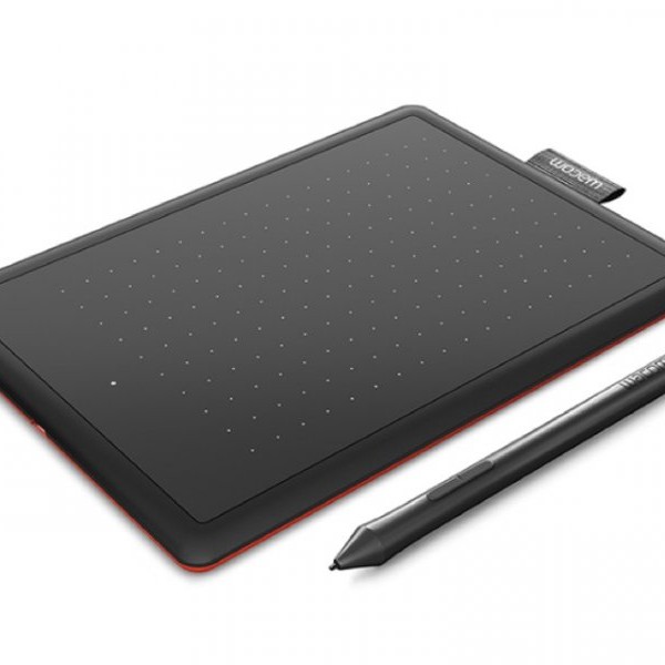 WACOM One by Wacom S crno-crvena (CTL-472-N)