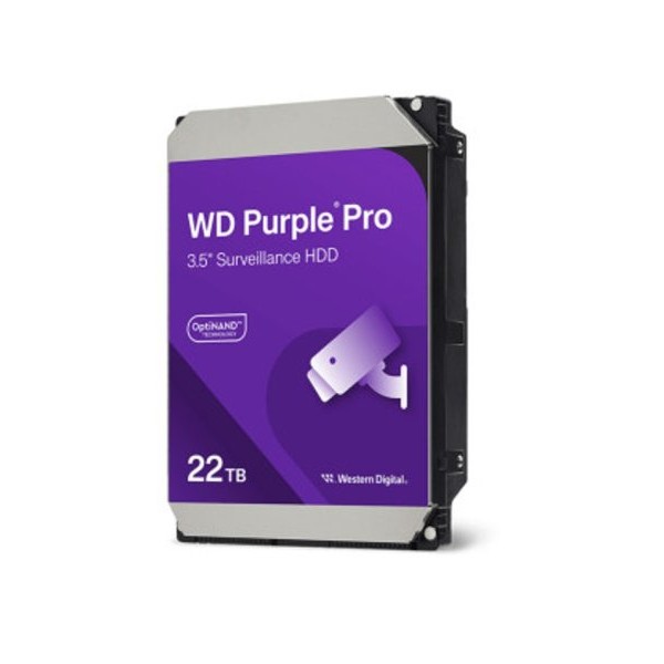 WESTERN DIGITAL 22TB Purple 512MB 7200RPM WD221PURP