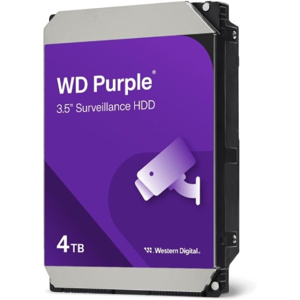 WESTERN DIGITAL 4TB Purple 3.5 SATA III 128MB IntelliPower WD44PURZ