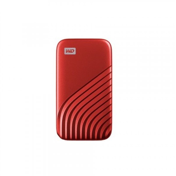 WESTERN DIGITAL 500GB My Passport Portable SSD WDBAGF5000ARD-WESN crveni