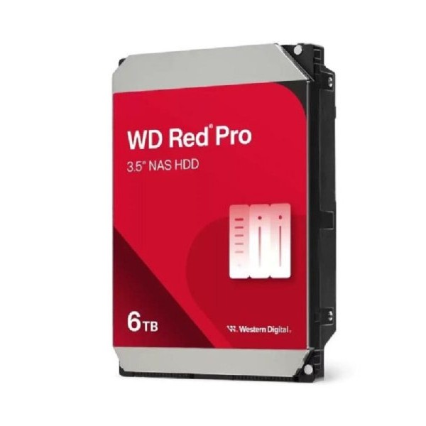 WESTERN DIGITAL Red Pro, 6TB, 3.5 inča NAS HDD, 256MB, 7.200rpm (WD6005FFBX)