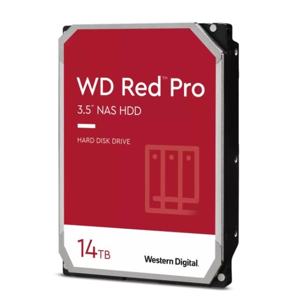 WESTERN DIGITAL Red Pro hard disk, 14TB, 3.5 inča, SATA III 512MB 7200rpm (WD142KFGX)
