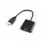 WHITE SHARK Adapter Konvertor, HDMI (M) - VGA (F)